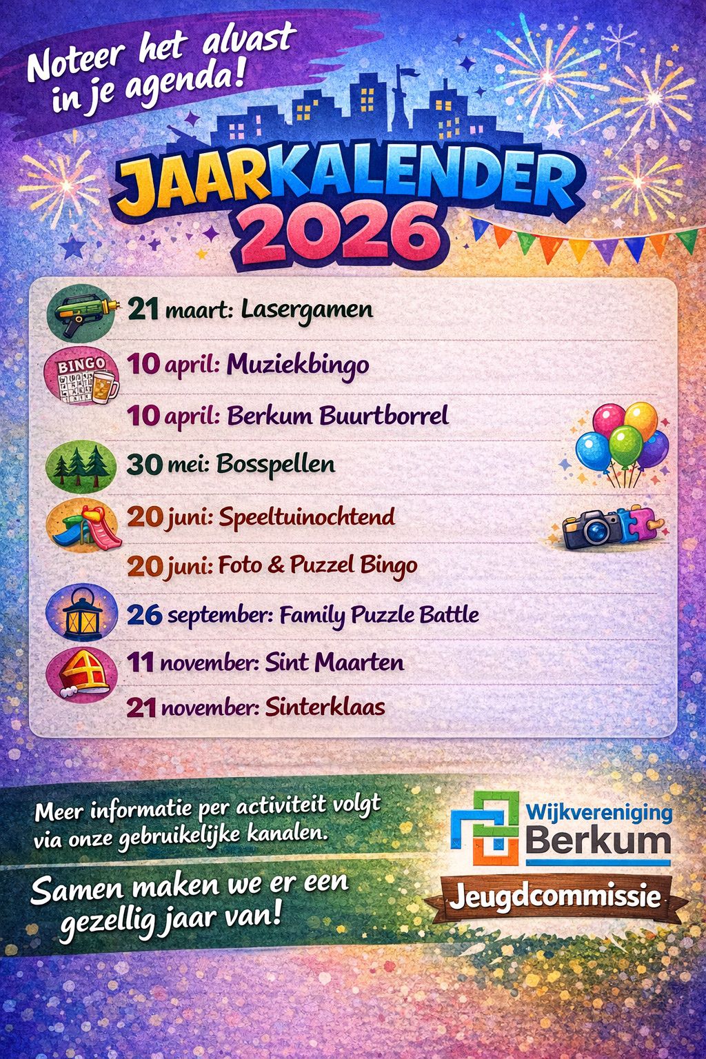 Programma 2026 Van De Jeugdcommissie